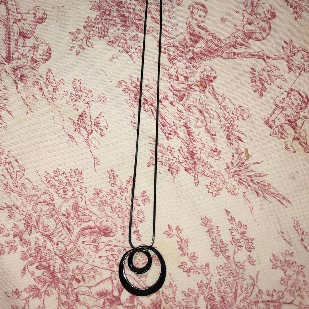 Spiral necklace & earrings